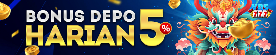 BONUS DEPOSIT HARIAN 5%